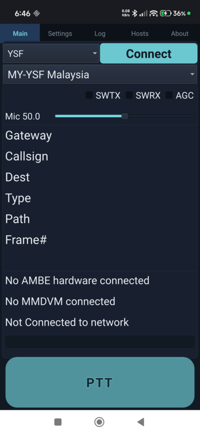 About tab